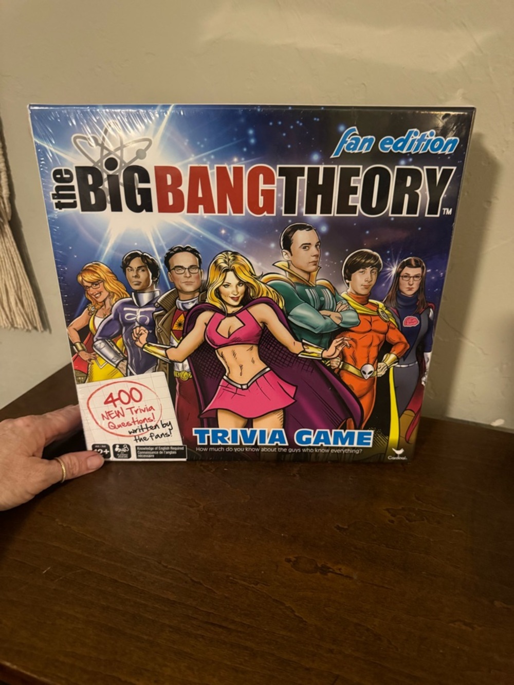 The Big Bang Theory Trivia Game Fan Edition by Cardinal - NIB